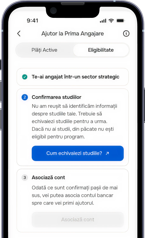 Confirmarea locului de muncă